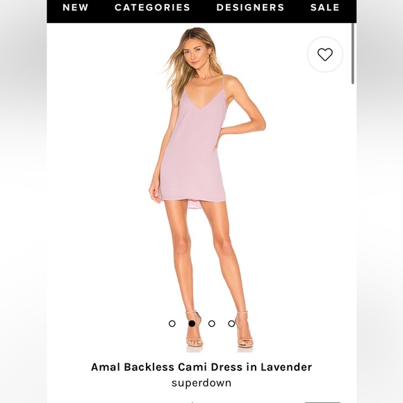 superdown Dresses & Skirts - Revolve Amal Backless Cami Dress in Lavender